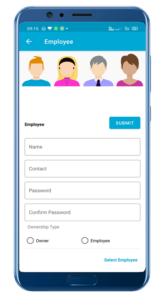Employee Tracking System Screen 3